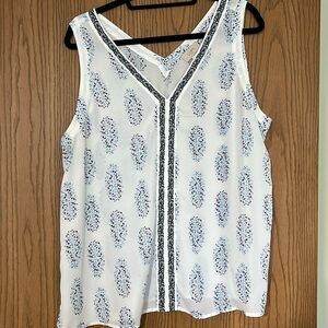 LOFT tank blouse